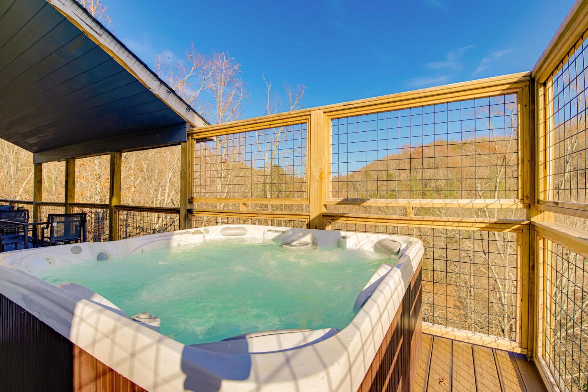 Gatlinburg Cabin With Game Room, Hot Tub And Mtn Views Kültér fotó