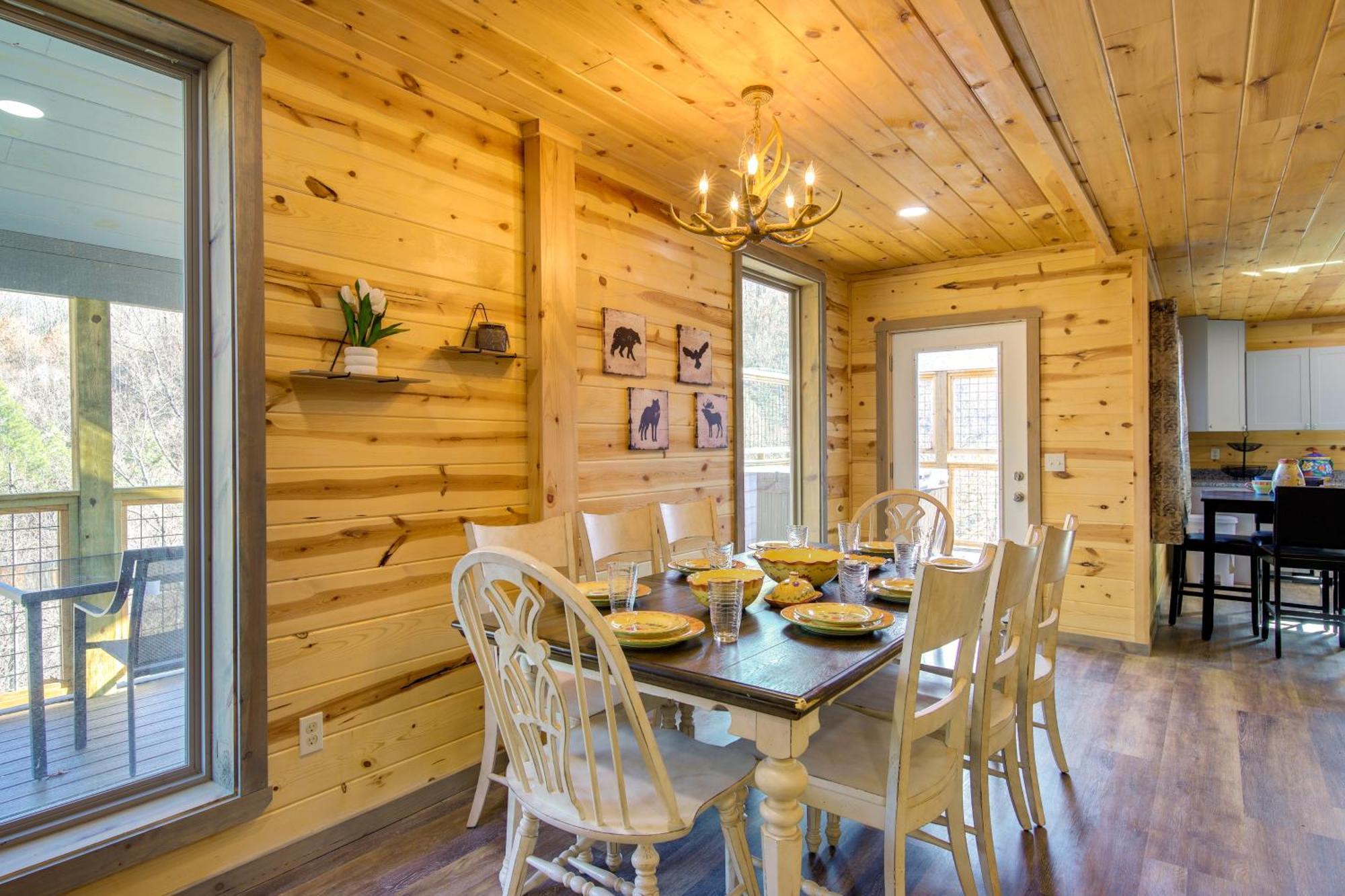 Gatlinburg Cabin With Game Room, Hot Tub And Mtn Views Kültér fotó